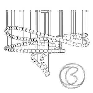 Gabriel Chrome Crystal Chandelier - view 76