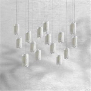 Gianna Rectangular Chandelier 15/30 Light - view 4