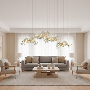 Gingko Ceramic Branch Chandelier C - view 5
