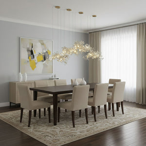 Gingko Ceramic Branch Chandelier C - view 4