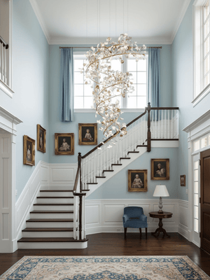 Gingko Ceramic Branch Chandelier Q - view 10