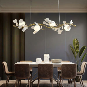 Gingko Glass Chandelier - view 6