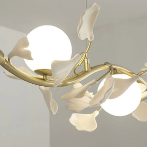 Gingko Glass Chandelier - view 7