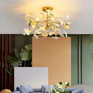 Gingko Luxury Chandelier Style B - view 7