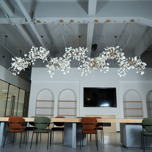 Gingko Ceramic Branch Chandelier C - view 60