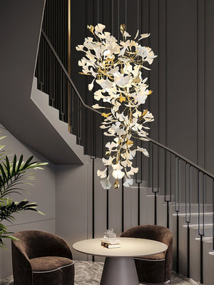 Gingko Ceramic Branch Chandelier Z - view 58