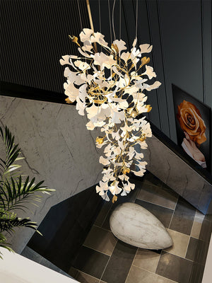 Gingko Ceramic Branch Chandelier Z - view 45