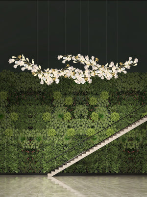 Gingko Ceramic Branch Chandelier Z - view 43