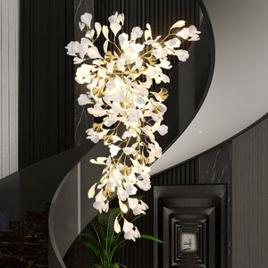 Gingko Ceramic Branch Chandelier Z - view 2