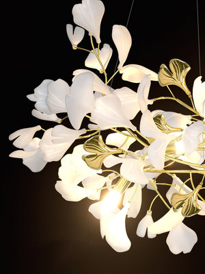 Gingko Ceramic Branch Chandelier Z - view 33