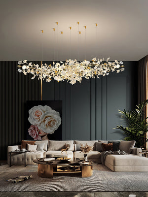 Gingko Ceramic Branch Chandelier Z - view 31