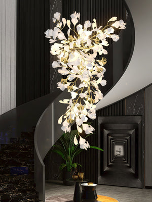 Gingko Ceramic Branch Chandelier Z - view 29