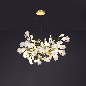 Gingko Ceramic Branch Chandelier Z - view 24