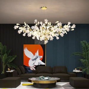 Ginkgo B Branch Chandelier - view 4