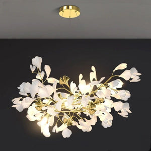 Ginkgo B Branch Chandelier - view 5