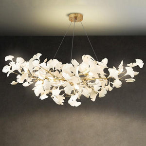 Ginkgo Ceramic Chandelier - view 6