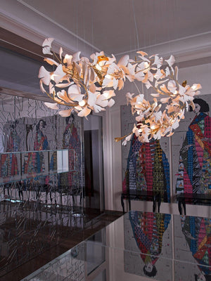 Gingko Ceramic Branch Chandelier E - view 37
