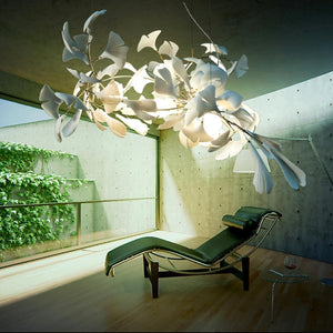 Gingko Ceramic Branch Chandelier E - view 15