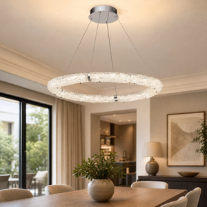 Glitter Glamorous Modern Glass Chandelier