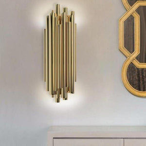 Golden Stainless Steel Wall Sconce 16 ", chandelier - view 4