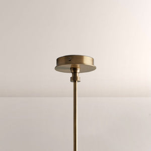 Haven Round Brass Chandelier - view 8