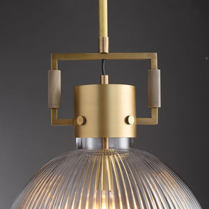 Miranda Modern Prismatic Glass Pendant Light 10", 14" 18", chandelier - view 11
