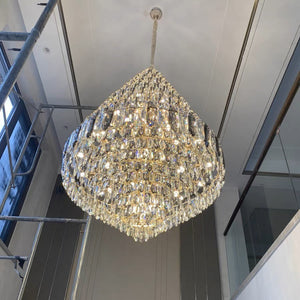 Staircase/Foyer Chandelier With High Clarity Crystals Luxury Ceiling Light - view 11