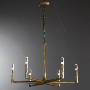 Thalen Series Forged Chandelier, solid brass