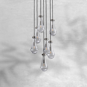 Raindrop Round Chandelier 18" - view 6