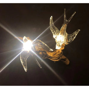 Bird Song Branching Linear Teardrop Chandelier - view 7