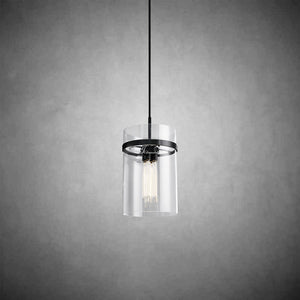 Ravion Modern Blown Glass Pendant Light 8", 10", 12", solid brass chandelier - view 7