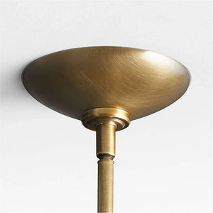 Lione Large Brass Candelabra Chandelier Light - view 7