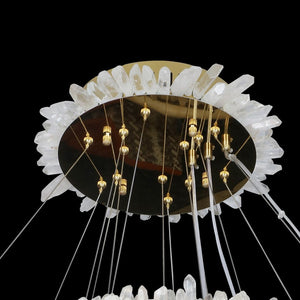 Modern Round/Oval/Linear/Square Natural Crystal Chandelier - view 33