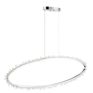 Scoppia Integrated LED Linear Chandelier - view 3