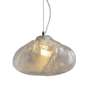Industrial Metal Glass Bubble Irregular Oval Staircase Chandeliers - view 9