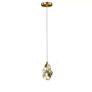 Isaro Faceted Crystal Prisms Pendant - view 2