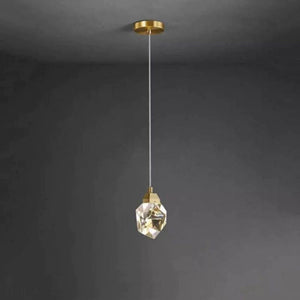 Isaro Faceted Crystal Prisms Pendant