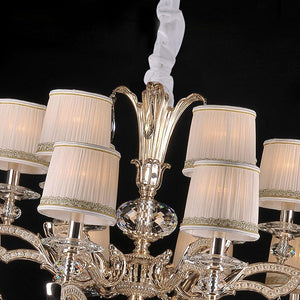 Maria Crystal Classic Chandelier 44" 18 Lights