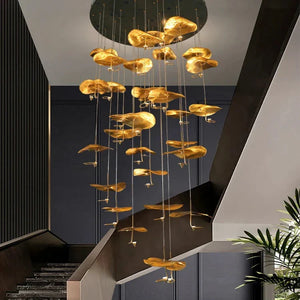 Jenissa Vintage Staircase Chandelier