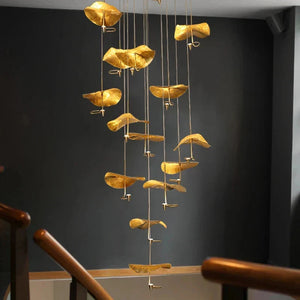 Jenissa Vintage Staircase Chandelier