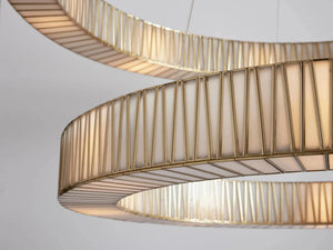 Jeunet 2-Tier Round Chandelier 47''60'', two-tier - view 2