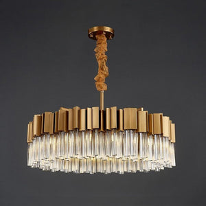 Kubica Round Crystal Chandelier - view 2