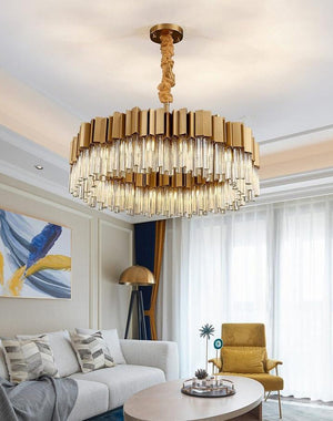 Kubica Round Crystal Chandelier - view 3