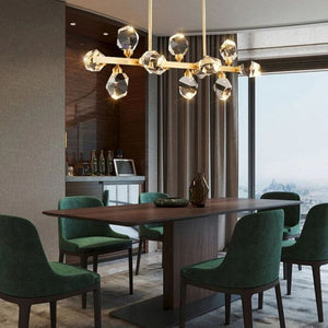 Nicole Crystal Linear Chandelier - view 11