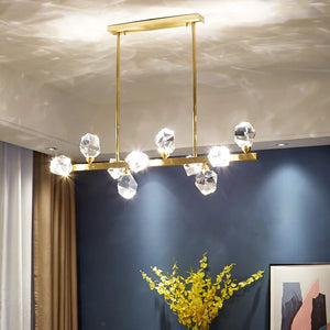 Nicole Crystal Linear Chandelier - view 13