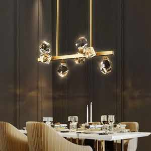 Nicole Crystal Linear Chandelier - view 15