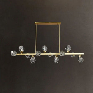 Nicole Crystal Linear Chandelier - view 16