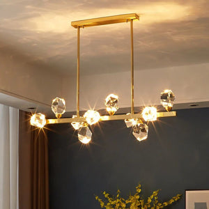 Nicole Crystal Linear Chandelier - view 18