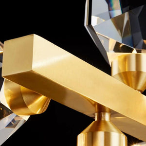 Nicole Crystal Linear Chandelier - view 19