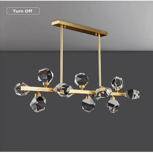Nicole Crystal Linear Chandelier - view 4